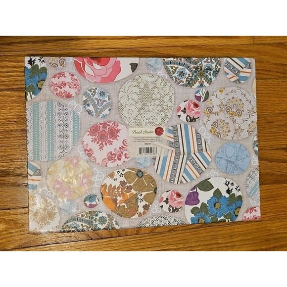 Elegant Storage Box Victorian Lace Fabric Scrapbook Theme 12.5 X 9 X 3.5” - Picture 7 of 11